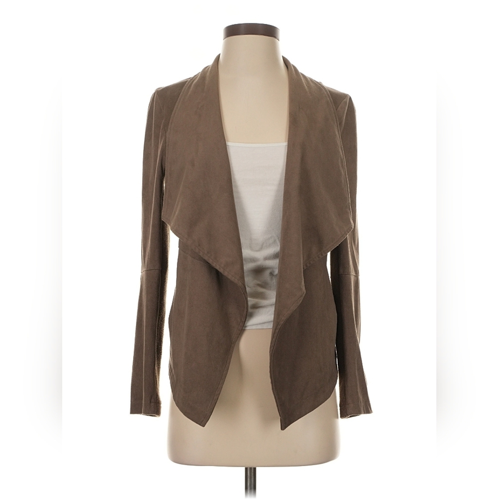 ✅ BB Dakota Wade Faux Suede Jacket, Brown (S)